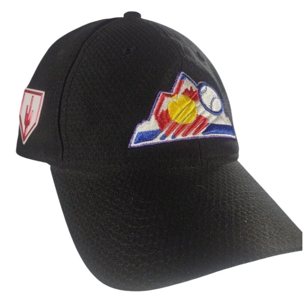 New Era-9 Twenty-“Colorado Rockies” Logo-Adjustable Strap Baseball Cap/Hat OSFM